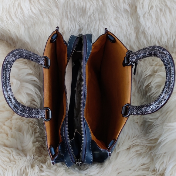 Coach 1941 Rogue 36 with Colourblock Snakeskin - Picture 3 of 16